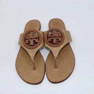Tory Burch Taupe Tan Sandal 6.5